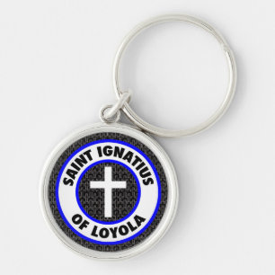 Saint Ignatius of Loyola Key Ring