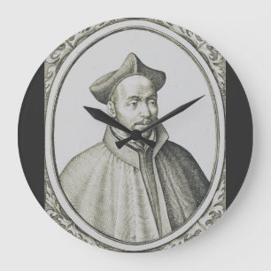 Saint Ignatius of Loyola Large Clock