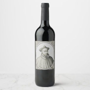 Saint Ignatius of Loyola Wine Label