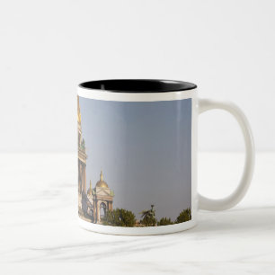 Saint Isaac Cathedral, from the Neva River Two-Tone Coffee Mug