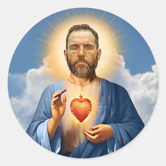 Saint Jack Smith Prayer Candle Classic Round Sticker (Front)