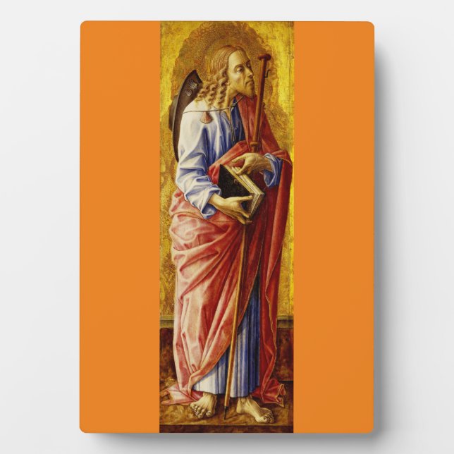 Saint James the Great by Carlo Crivelli Plaque (Front)