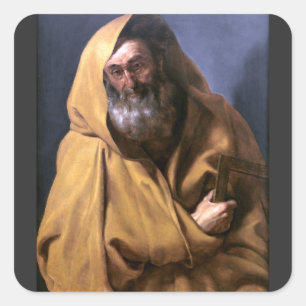 Saint James the Great by Rubens Square Sticker