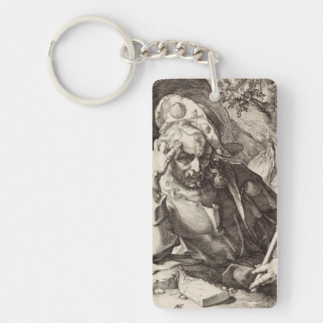 Saint James the Great the Apostle Key Ring (Front)