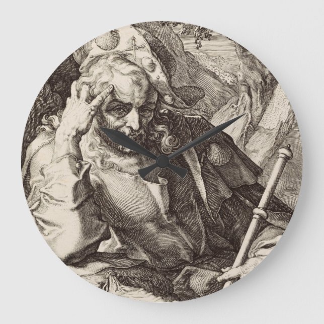 Saint James the Great the Apostle Large Clock (Front)