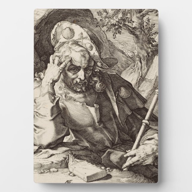 Saint James the Great the Apostle Plaque (Front)