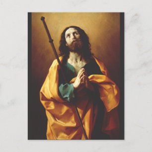 Saint James the Greater by Guido Reni Postcard