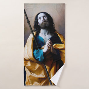 Saint James the Greater, Guido Reni Bath Towel
