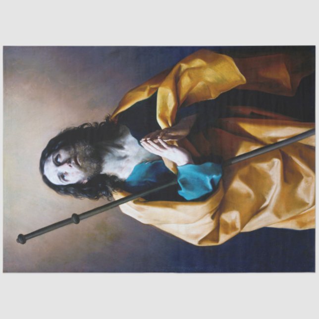 Saint James the Greater, Guido Reni Tissue Paper (Front)
