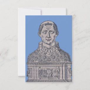 Saint Januarius of Benevento Bishop and Martyr Thank You Card