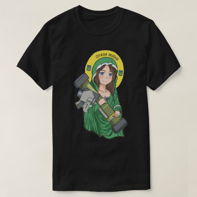 Saint Javelin Ukraine (2)   T-Shirt (Design Front)