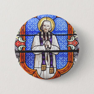 Saint Jean Baptiste Marie Vianney 6 Cm Round Badge