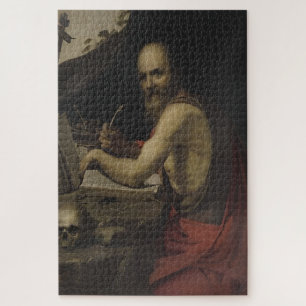 Saint Jerome by Caravaggio Jigsaw Puzzle