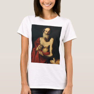 Saint Jerome by Jusepe de Ribera T-Shirt