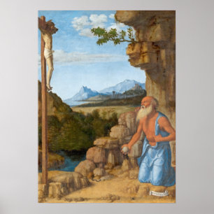 Saint Jerome in the Wilderness, c. 1500-05 Poster
