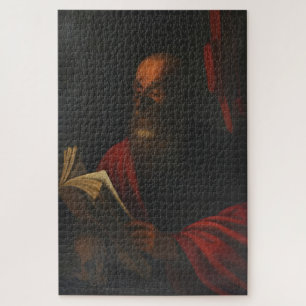 Saint Jerome Reading – Caravaggio Jigsaw Puzzle