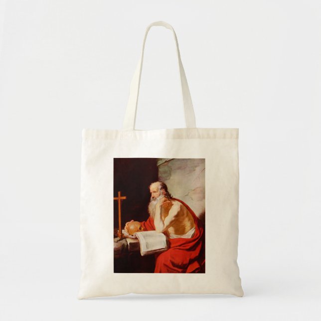 Saint Jerome Tote Bag (Front)