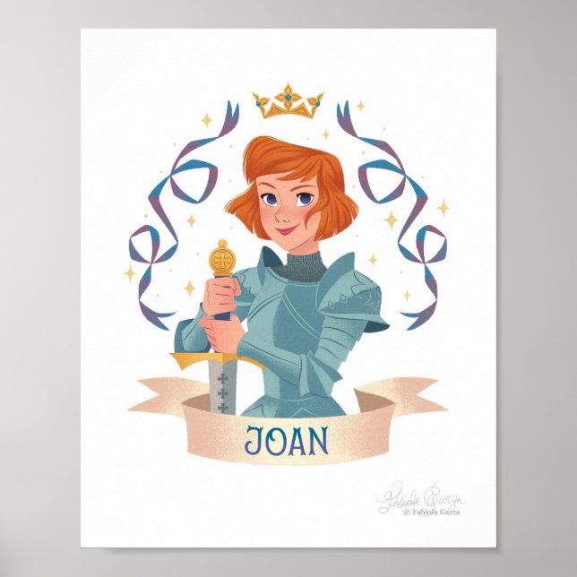 Saint Joan of Arc Art Print (Front)