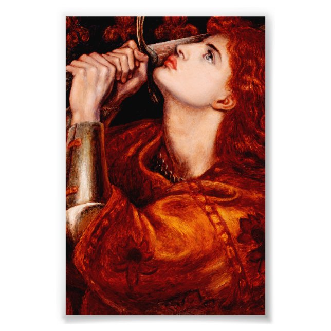 Saint Joan of Arc Defender of France Photo Print (Front)