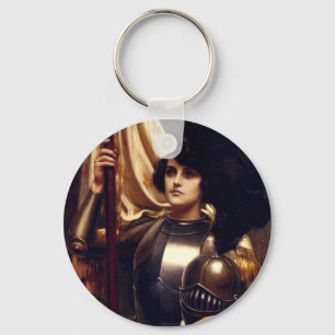 Saint Joan of Arc Key Ring
