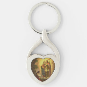 Saint Joan of Arc Key Ring