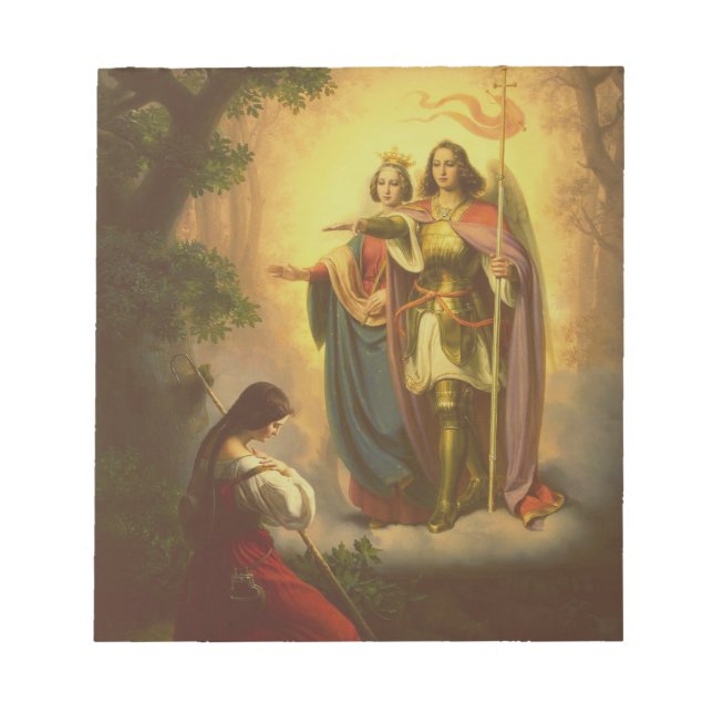 Saint Joan of Arc Notepad (Front)