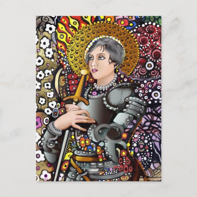 Saint Joan of Arc Postcard (Front)