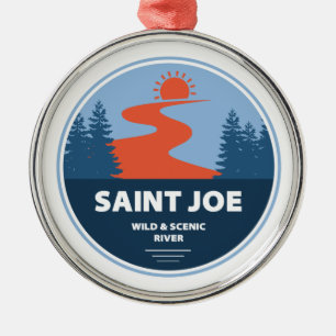 Saint Joe Wild And Scenic River Idaho Metal Ornament