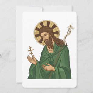 Saint John Baptist East Europian Church Orthodox Invitation