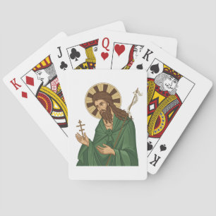Saint John Baptist East Europian Church Orthodox Playing Cards