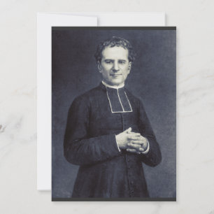 Saint John Bosco Father and Teacher of Youth Invitation