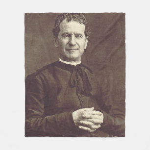 Saint John Bosco Priest and confessor  Fleece Blanket