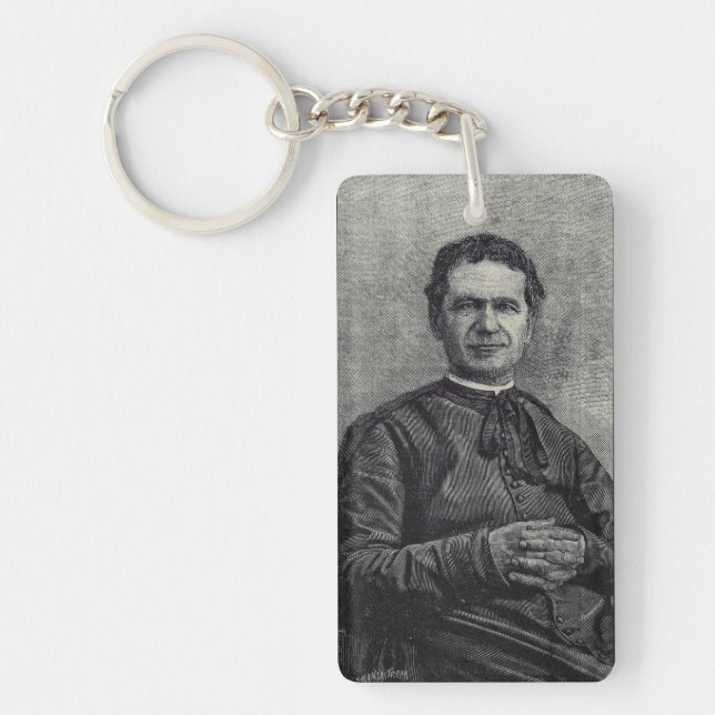 Saint John Bosco Priest and Confessor  Key Ring (Front)