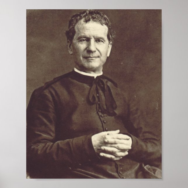 Saint John Bosco Priest and confessor Poster (Front)