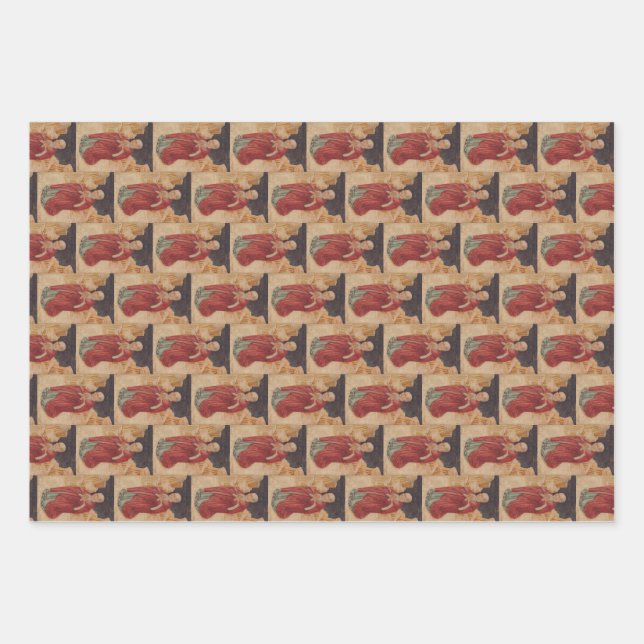 Saint John Cassian Church Father Wrapping Paper Sheet (Front)
