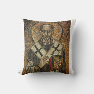 Saint John Chrysostom archbishop of Constantinople Cushion
