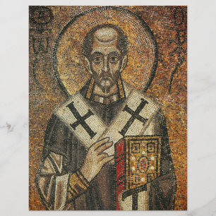 Saint John Chrysostom archbishop of Constantinople Flyer