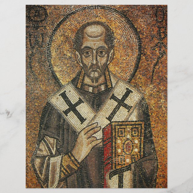 Saint John Chrysostom archbishop of Constantinople Flyer (Front)