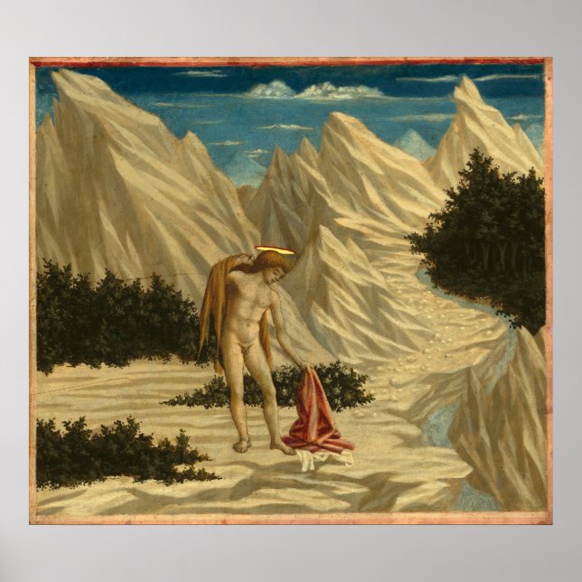 Saint John - Domenico Veneziano Fine Art Poster (Front)