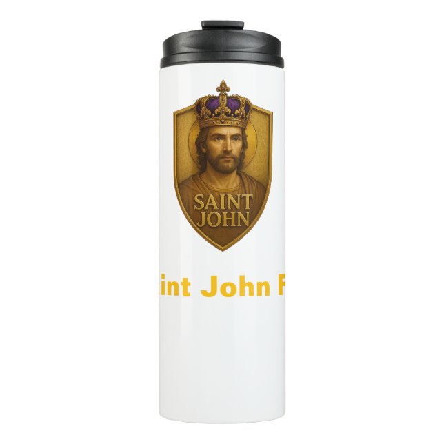 Saint John FC Thermal Bottle. Tumbler (Front)