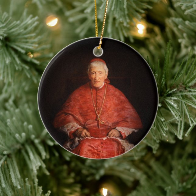 Saint John Henry Newman Ceramic Ornament (Tree)
