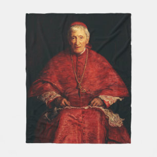 Saint John Henry Newman English theologian Fleece Blanket