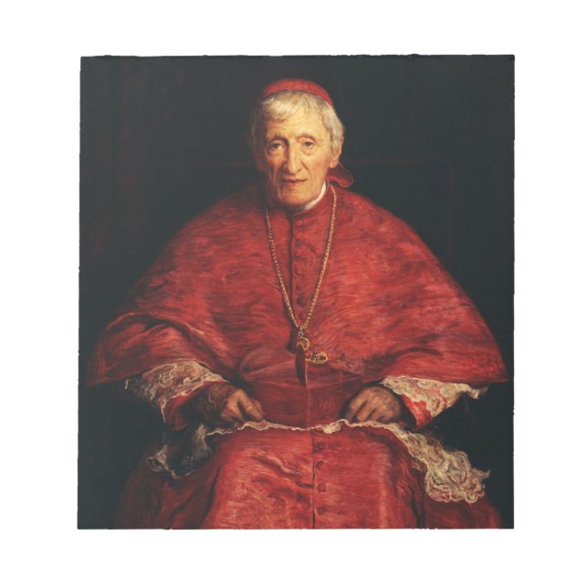 Saint John Henry Newman English theologian Notepad (Front)
