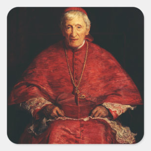 Saint John Henry Newman English theologian Square Sticker
