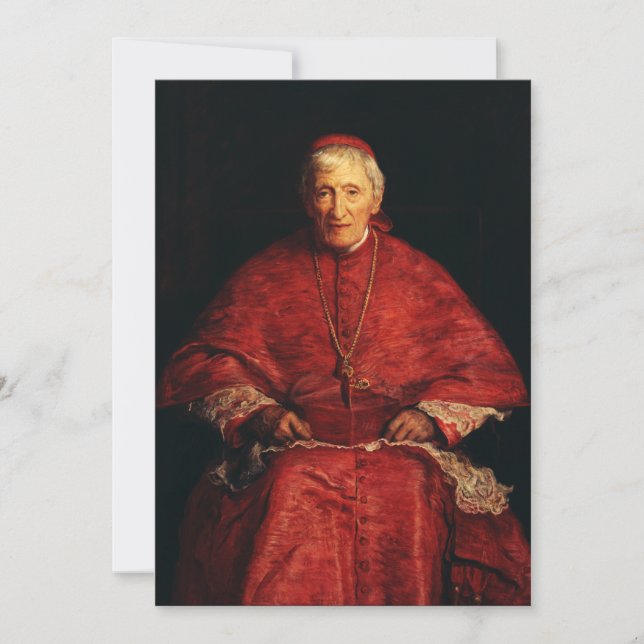 Saint John Henry Newman English theologian Thank You Card (Front)