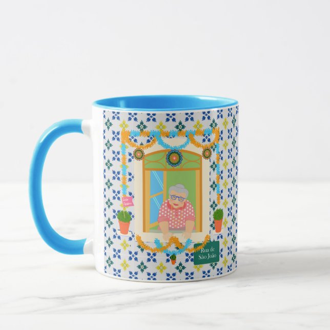 Saint John Portuguese Festa Neighbour Mug (Left)
