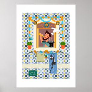 Saint John Portuguese Festa Neighbour Poster