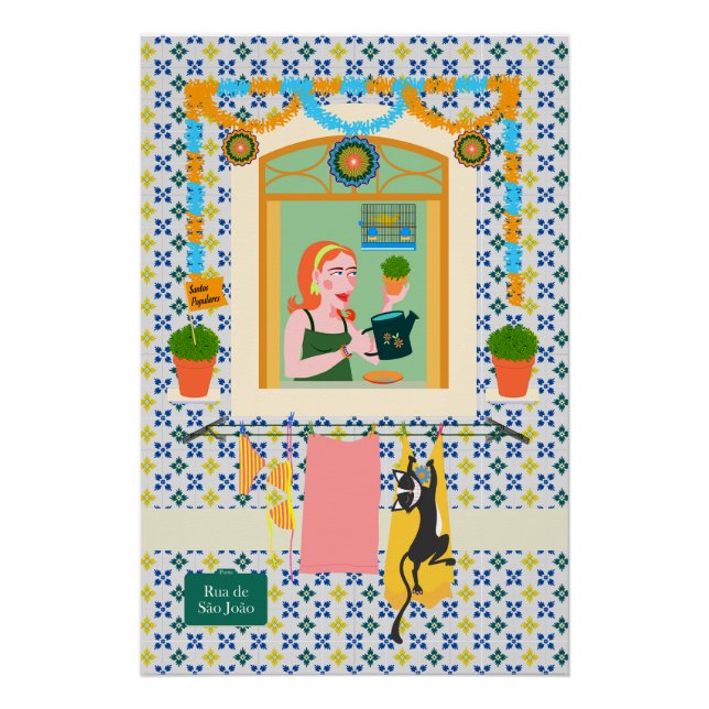 Saint John Portuguese Festa Neighbour Poster (Front)