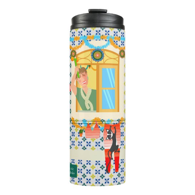 Saint John Portuguese Festa Neighbour Thermal Tumbler (Front)