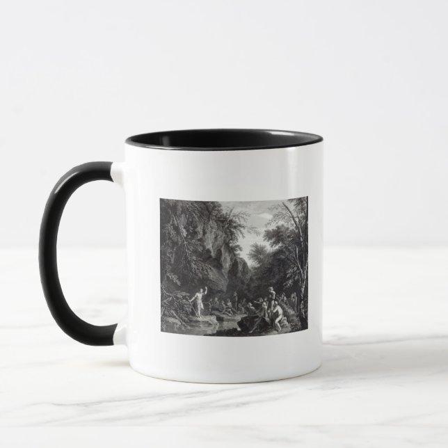 Saint John preaching in the Wilderness Mug (Left)
